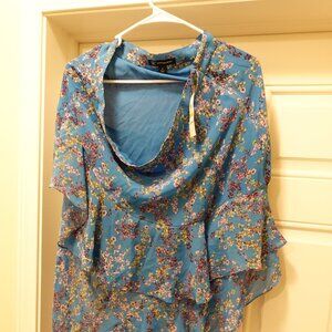 NWT beautiful blue skirt from International concepts